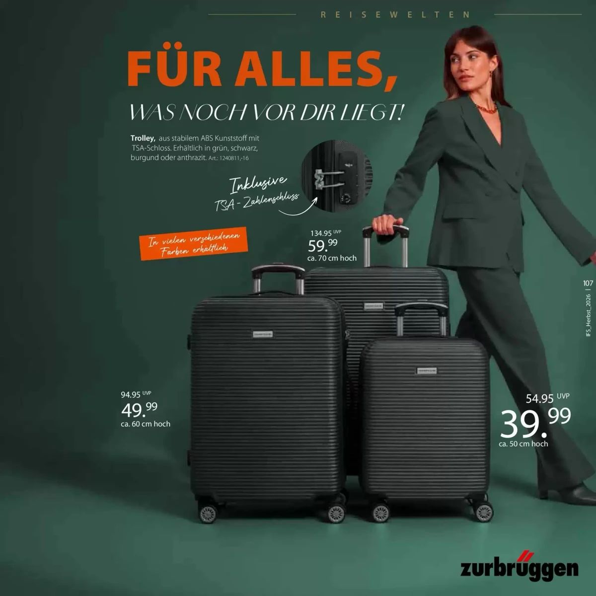 Prospekt Zurbrüggen, Seite 107 von 108