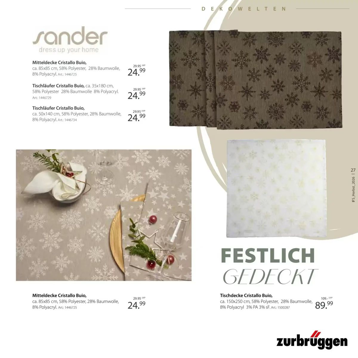 Prospekt Zurbrüggen, Seite 27 von 108