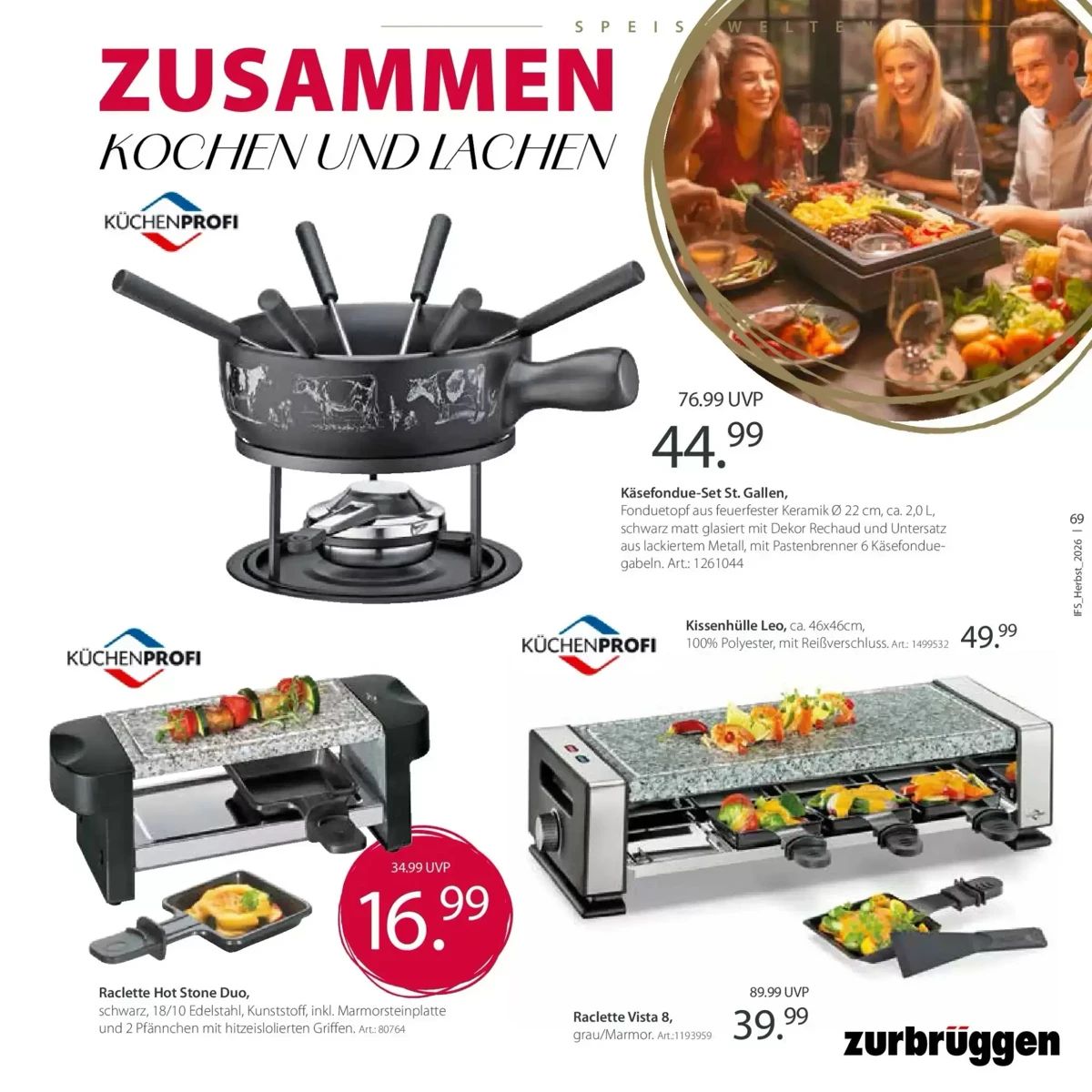 Prospekt Zurbrüggen, Seite 69 von 108