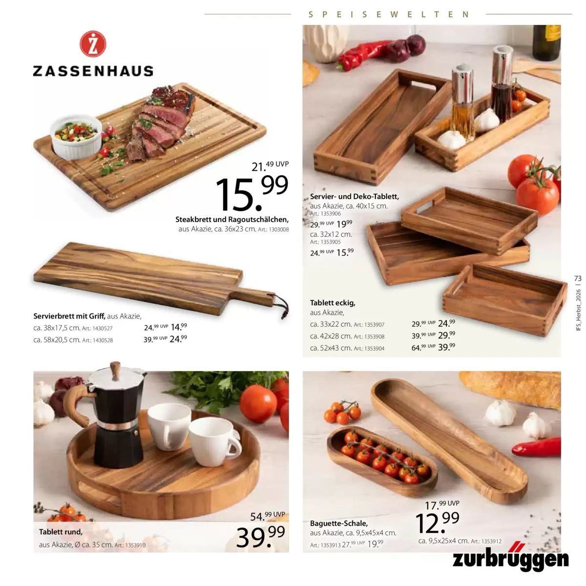 Prospekt Zurbrüggen, Seite 73 von 108