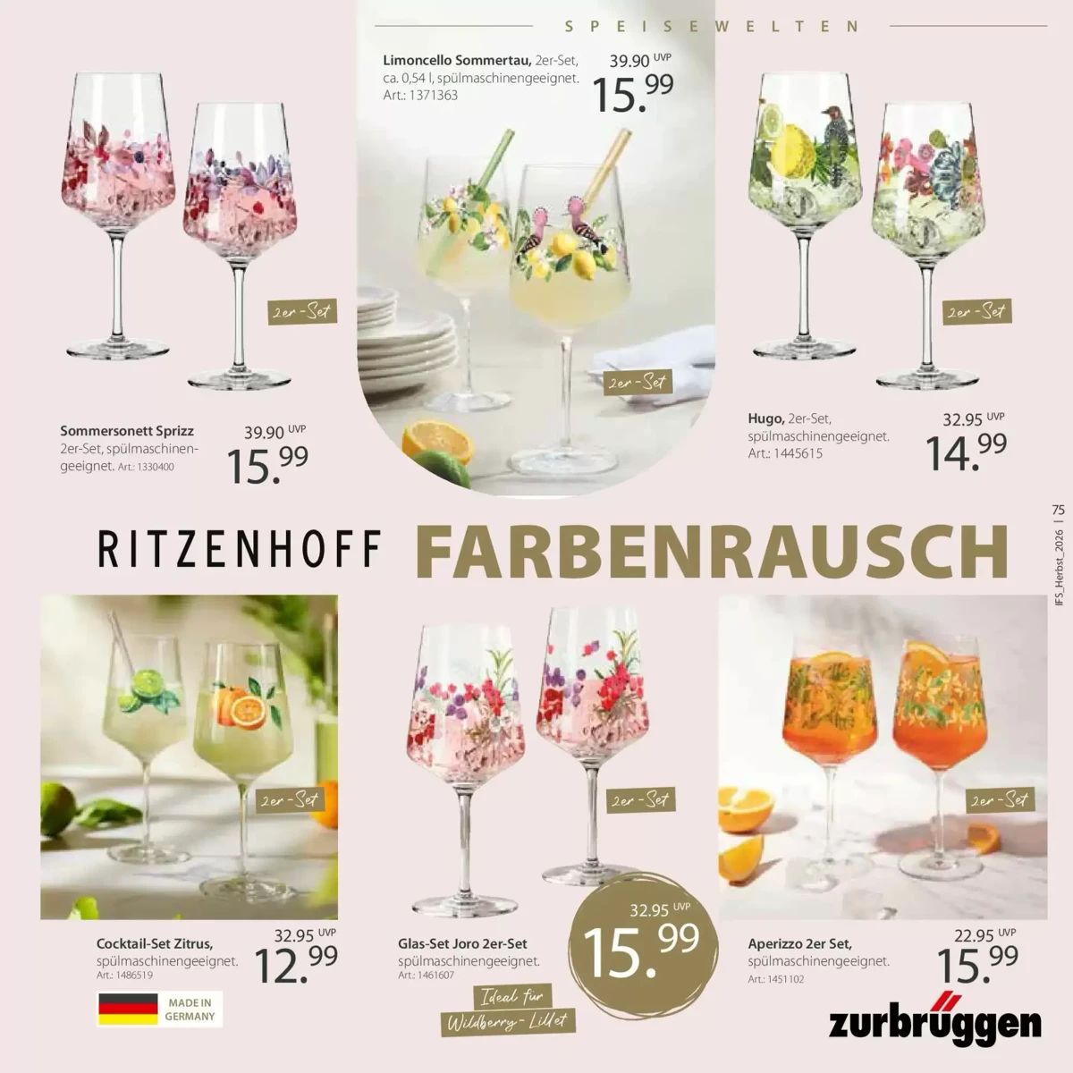 Prospekt Zurbrüggen, Seite 75 von 108