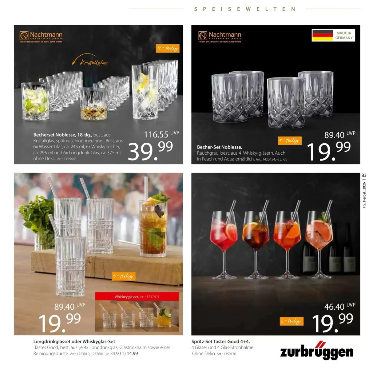 Prospekt Zurbrüggen, Seite 83 von 108
