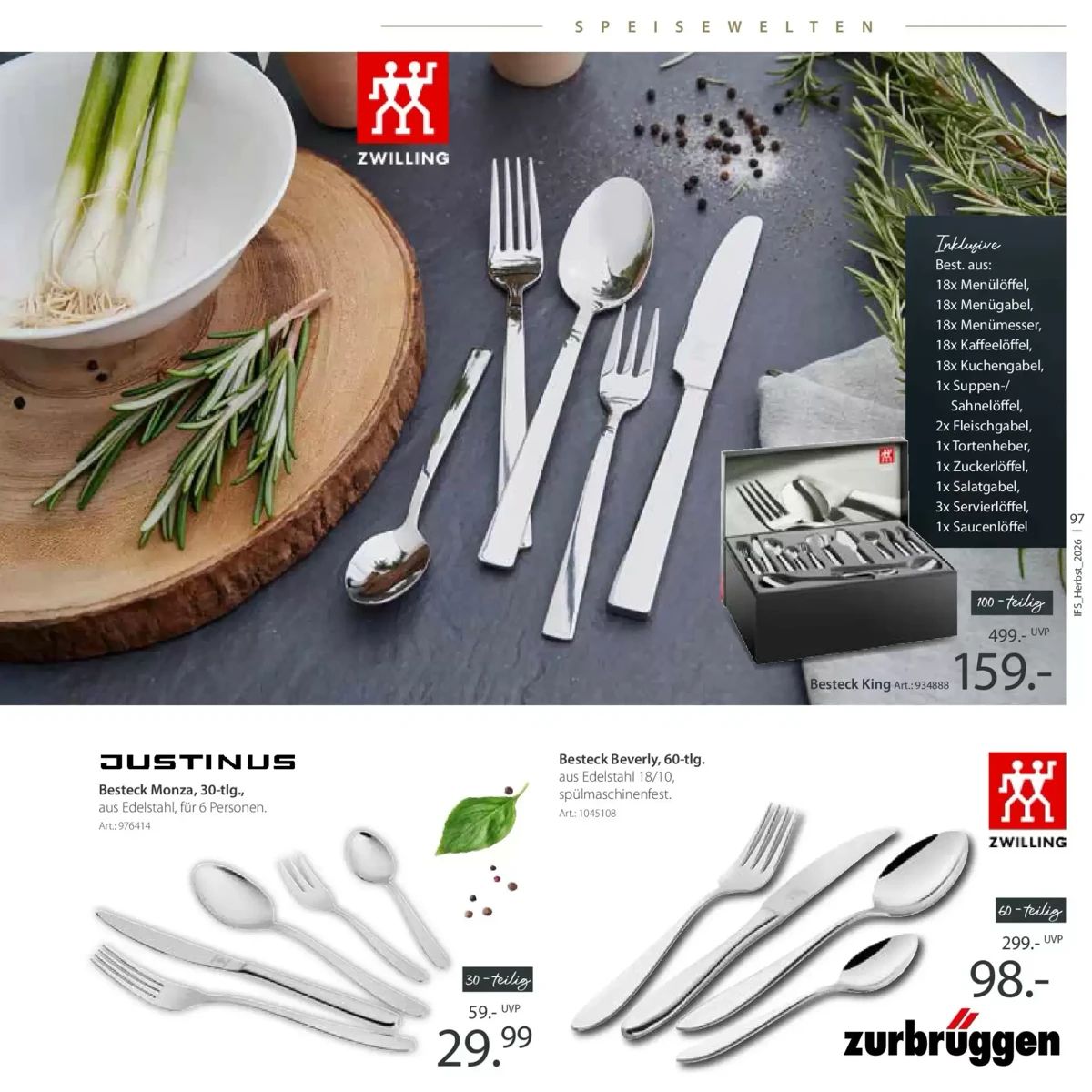 Prospekt Zurbrüggen, Seite 97 von 108